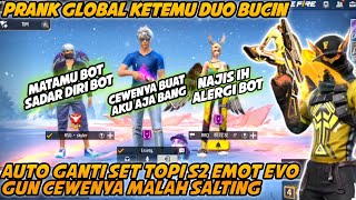 PRANK GLOBAL DEKETIN PACAR ORANG DIKIRA BOT GANTI SET SULTAN MALAH SALTING