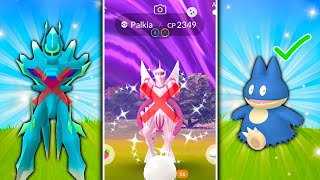 This was the WORST Raid Day EVER! Makeup Event for Origin Palkia/Dialga Raid Day / Hatch Day Results