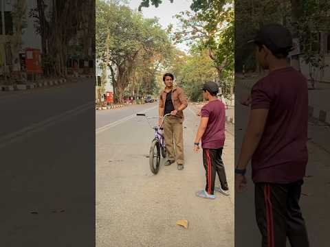 Kid Messed With ❌Wrong Cycle, Wait For Twist 😂Akram Rider #shorts #conceptvideos #comedy #bmx