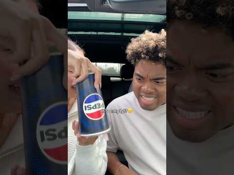 One Straw Prank on my BF🤭 #couple #girlfriend #boyfriend #couples #couplegoals #foodie #funny