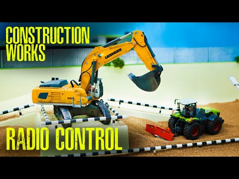 The new equipment for RC tractor. Construction site. Episode 8.