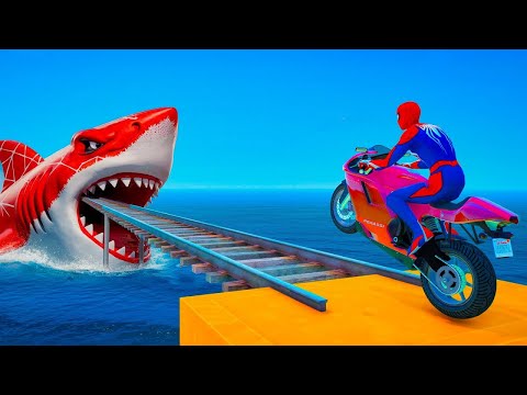 GTA 5 EPIC RAGDOLL SHOW SPIDERMAN VS COLOR MINION FALLS & FAILS LIVE GTA V