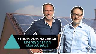 Strom vom Nachbarn? Energy Sharing startet jetzt I BAUEN & WOHNEN