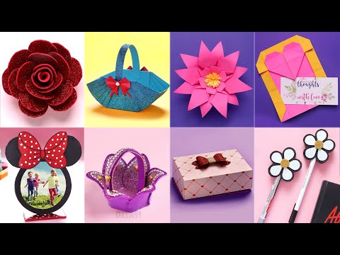 10 Easy Craft Ideas | Paper Craft | Art and Craft | Craft Ideas