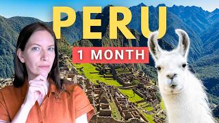 1 Month PERU Travel Itinerary 🇵🇪🦙 | EPIC Coast, Andes, Amazon and Altiplano Day by Day Guide!