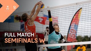 Full Match | 2025 Volleyball World Beach Pro Tour Futures | Bondues | Semifinals W