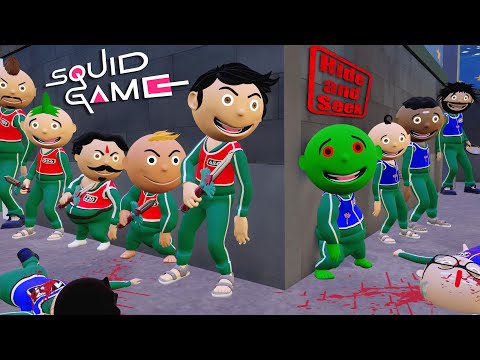 Bittu Sittu in Squid Game Part 5 | Hide and Seek Challenge | Squid Game: Season 3