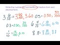 Exploring Equivalent Fractions and Decimals