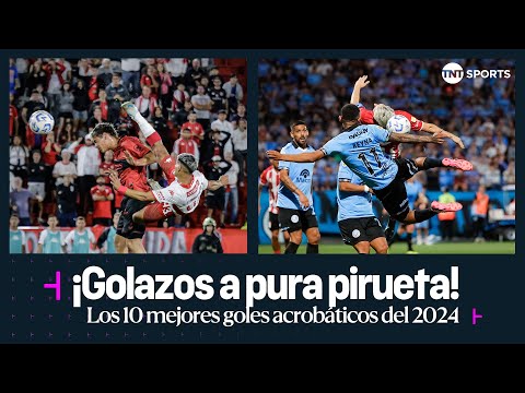 Lo 10 mejores goles acrobáticos del 2024 ✨ ¡Chilenas, tijeras, y más!