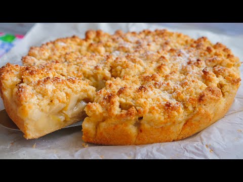 ЯБЛОЧНЫЙ ПИРОГ | Много начинки и очень вкусное тесто