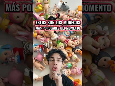 Los muñecos más populares del momento #ternurines #labubu #hirono #kewpie #smiski #sonnyangel #nommi