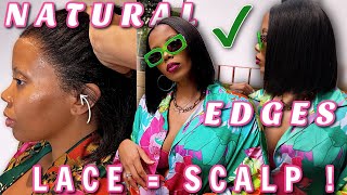 🚩 NEVER PLUCK AGAIN! So NATURAL HAIRLINE EVERYDAY YAKI BOB 🛑GLUELESS WIG INSTALL IN COLOMBIA RPGHAIR