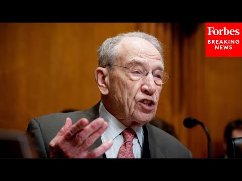 YouTube video thumbnail: Chuck Grassley: Consolidation Of Food Companies Harms Farmers And Small Innovators, Raising Costs