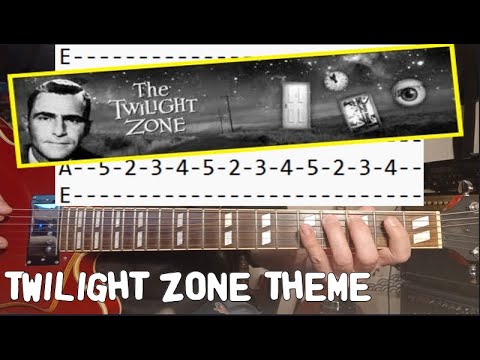 Twilight Zone Theme - Guitar Lesson