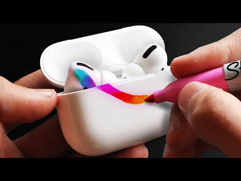 Custom Marker AIRPODS PRO!! (SaTiSFying)