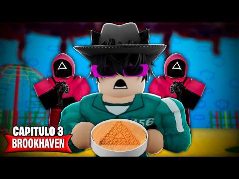 LOS JUEGOS DEL CALAMAR en BROOKHAVEN #3 | LA GALLETA😨