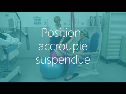 Position d'accouchement - La position accroupie suspendue