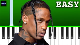 Travis Scott - DUMBO (Piano Tutorial)