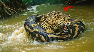 Ketika Predator Amazon Bertarung Untuk Bertahan Hidup! JAGUAR VS ANACONDA