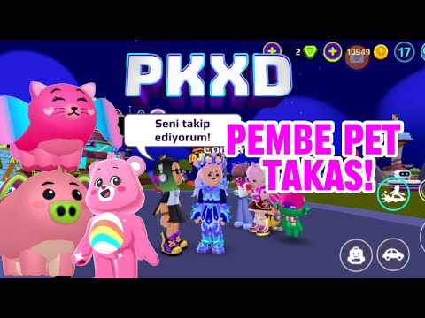 PKXD PEMBE PET TAKASI ! 24 SAAT PEMBE PET TAKAS ETTİK