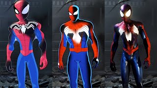 Peter Transformations Symbiote Suit Villains in Spider-Man PC