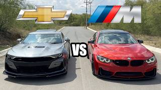 CORRI MI CAMARO CONTRA UN BMW M4(*LLEGO LA POLICIA*)//Dani Universe//
