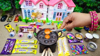 Miniature jelly Cake | Simple Easy Lava Cake | Dairy Milk Chocolate Lava Cake | Mini Cake 