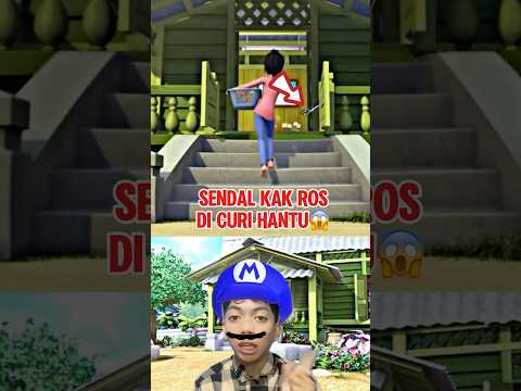 Sendal Kak Ros Di Curi Hantu‼️😱 #shorts #animasi #upinipin #fyp