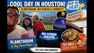 Houston Museum of Natural Science: Planetarium, Big Screen & Gringo’s | Houston Summer Vlog