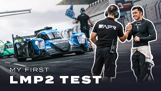 TESTING AN LMP2 (LE MANS) CAR FOR THE FIRST TIME! - SHAWN RASHID