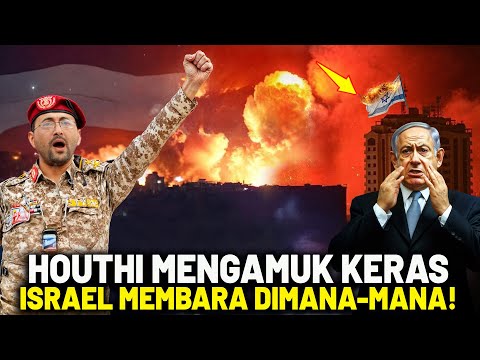 H0UTHl UBAH ISRAEL JADI NERAKA! Serangan Balasan Mematikan Hancurkan Zionis Dalam Sekejap