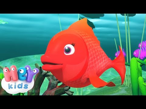 Kırmızı Balık şarkısı + Kirmizi Balik Gölde karaoke | HeyKids