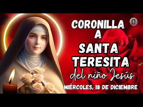 CORONILLA A ⚘️📿SANTA TERESITA DEL NIÑO JESÚS. NOVENA DE LOS 24 GLORIAS. MIÉRCOLES, 18 DE DICIEMBRE