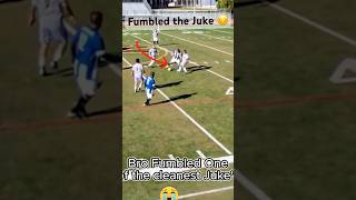 The cleanest Soccer Juke Fumbled😔 #soccer #futbol #viralvideo