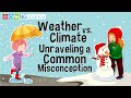Understanding Weather and Climate Concepts