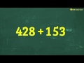 Addition of Large Numbers with Regrouping Techniques