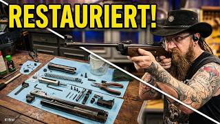 Schluss mit ROST! Säure Behandlung und Brünierung! TELL 50 Luftgewehr. Teil2