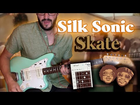 Bruno Mars, Anderson .Paak, Silk Sonic - Skate | GUITAR COVER CHORDS