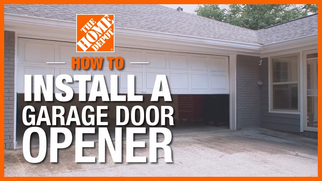 How to Install a Garage Door Opener