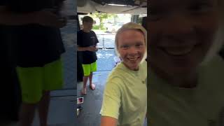 Part 1 of changing the kids room in the toy hauler! #travelingwifelife # #camper #toyhauler #boymom