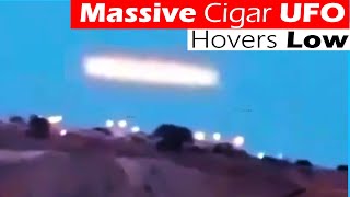 Massive Spaceship Hovering at  Low Altitude in Paita Peru