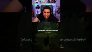 Il est en Full Tryhard sur Naruto Rp MDR 🤣. #shorts #youtube #reaction