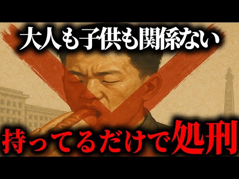 【衝撃】コレ、持ってるだけで死刑です。【12選】