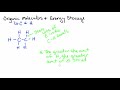 Energy Storage in Organic Molecules