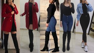 IMITANDO OUTFITS DE PINTEREST CON PRENDAS DE MI GUARDARROPA EN TENDENCIA 2024!!!