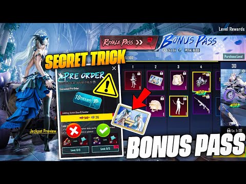 BGMI PRE ORDER EVENT SECRET TRICK / NEXT GILT SPIN / A11 BONUS PASS RELEASE DATE