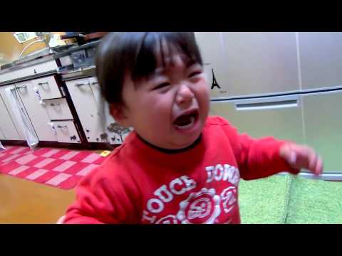 【赤ちゃん☆こなつ】　パパ鬼de号泣　Σ【*ﾟдﾟ*】 I weep bitterly in daddy ogres