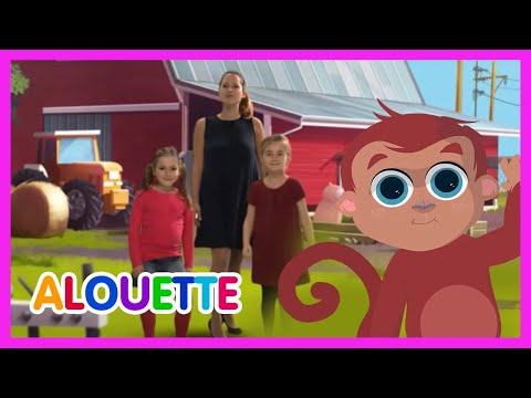 👶😍Alouette - Les Amis de Boubi - Comptine à gestes avec paroles (Karaoké)