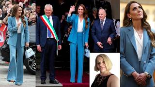 A princesa de Gales está a ser notícia em Itália após três anos de ausência da cena internacional.