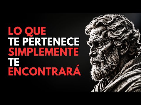 Si Realmente Quieres Algo, Déjalo ir y Atráelo - LEY ESTOICA DE LA ATRACCIÓN | Estoicismo